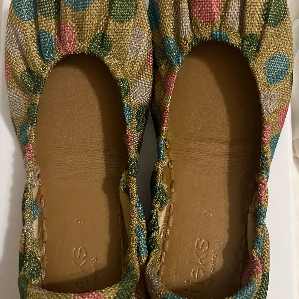 Tieks Colorful Polka Dot Women's Flats